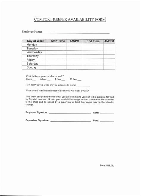 Work Request form Template Inspirational 5 Schedule Change Request form