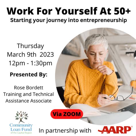 Work for Yourself 50+ Entrepreneurship Story