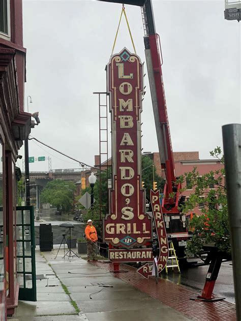 Work on Hattie's at old Lombardo's building continues