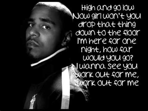 Work out j cole lyrics. Things To Know About Work out j cole lyrics. 