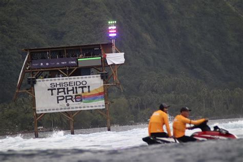 Work to resume at Tahiti’s legendary Olympic surfing site after uproar over damage to coral reef