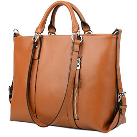 Work tote bags women. Laptop Bag for Women Waterproof Lightweight Leather 15.6 Inch Computer Tote Bag Business Office Briefcase Large Capacity Handbag Shoulder Bag Professional Office Work Bag Black. 11,755. 1K+ bought in past month. $3399. List: $45.99. Save 20% with coupon. FREE delivery Sat, Mar 16 on $35 of items shipped by Amazon. Or fastest delivery Fri, … 