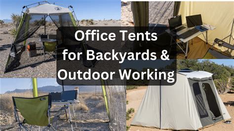 Work-Life Balance Under the Canvas: A Comprehensive Guide to Tent Office