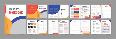 Workbook Design Template in 2020 Workbook design, Design template
