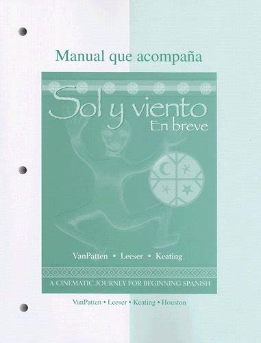 Workbook laboratory manual to accompany sol y viento en breve. - 2005 toyota 4runner factory service manual.