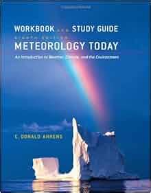 Workbook with study guide for ahrens meteorology today 10th. - Acs study guide general chemistry formula sheet.