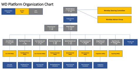 Workday Program Org Chart
