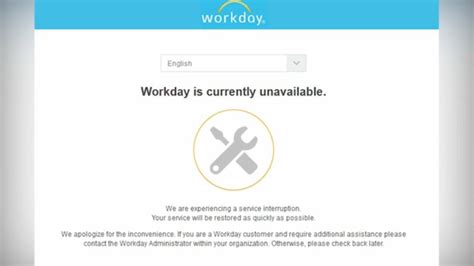 Workday outage Thursday continues to impact users