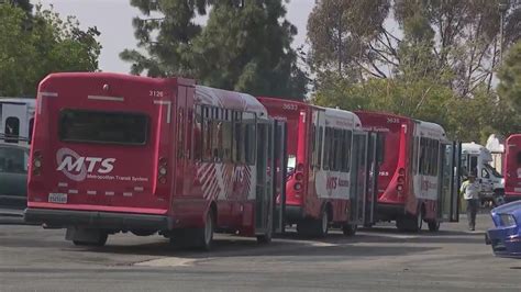 Worker strike impacts MTS bus routes