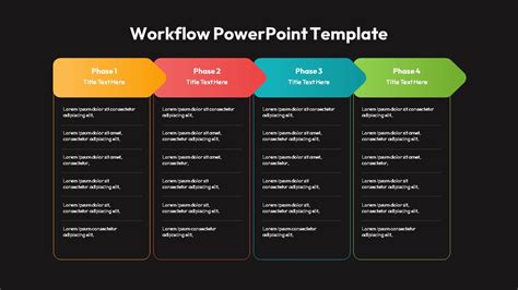 Workflow PowerPoint Template SlideBazaar