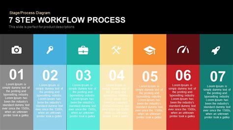 Workflow Process Steps PowerPoint Template