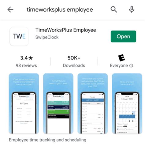 Workforcehub login. Using a web browser on your mobile device, you can log into the WorkforceHub portal, select the link and install the app. You can also search for TimeWorksPlus Employee in … 