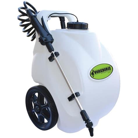 Rechargeable 12 volt spot sprayer with 5 gallon capacity. Operated by a rechargeable lithium ion battery with one gallon per minute pump. Retractable handle and compact design makes for easy storage. Unit comes fully assembled. Great for home watering and weed control around decks, patios, and sidewalks. Unit will spray up to 30 gallons on one .... 