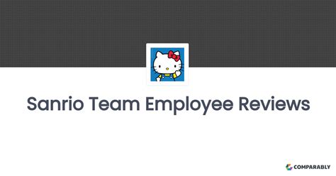 Working At Sanrio: Employee Reviews And Culture - Zippia