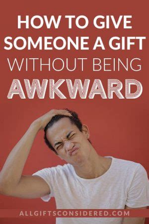 Working Strategies: Suggestions for awkward gift-giving moments
