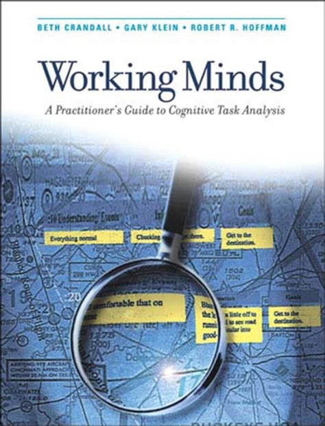 Working minds a practitioners guide to cognitive task analysis. - Samsung dmt610rhw service manual and repair guide.