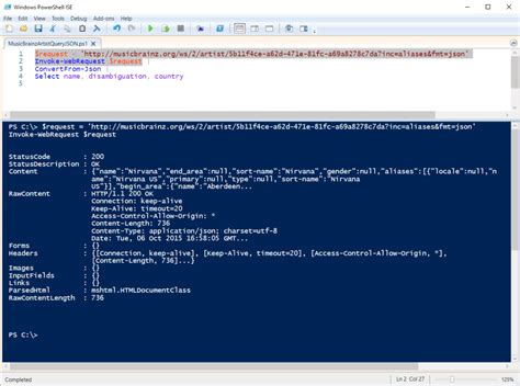 Working with JSON data in PowerShell - Scripting Blog