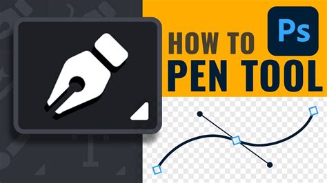 Working with pen tool in photoshop