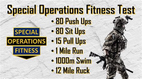 Workouts to Train for Special Forces Entry