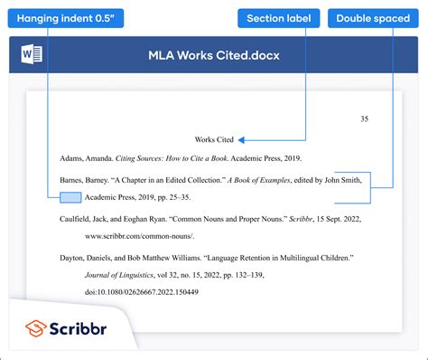 Works Cited Research Papers