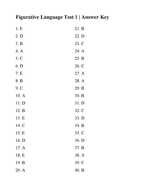 Worksheet 1 Answer Key