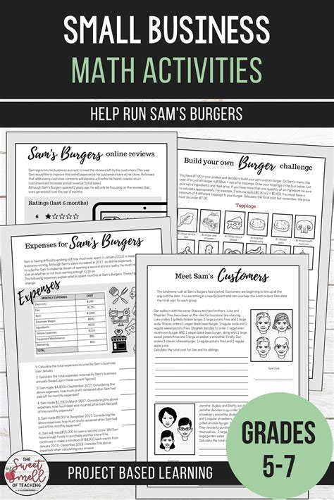 Worksheet Business Math How Answers
