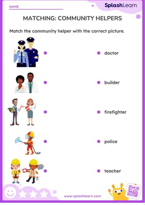 Worksheet Community Helpers ClassMonitor