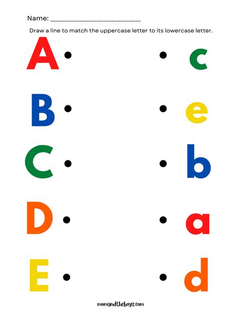 Worksheet For Letter