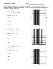 WorksheetPiecewiseFunctions doc AMR Piecewise Functions Name