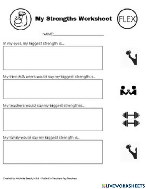 Worksheet_Strenght & Weaknesses Analysis Premium Schablone
