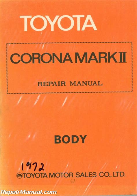 Workshop manual book toyota corona markii. - Civil service record keeping clerk study guide.
