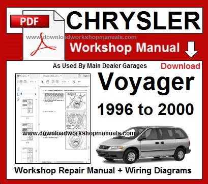 Workshop manual chrysler grand voyager 1998. - 2005 polaris sportsman 400 500 atv workshop service repair manual download.