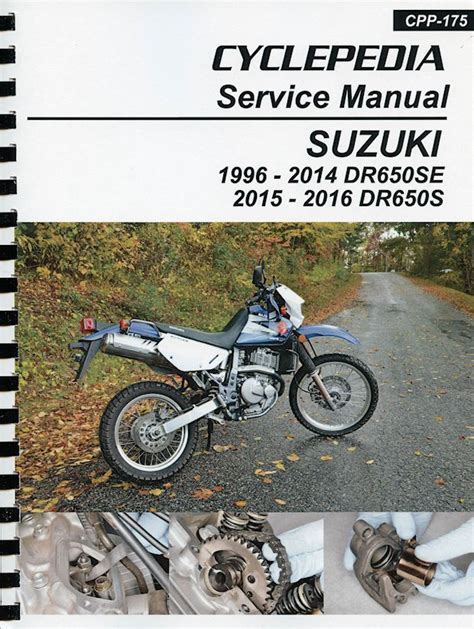 Workshop manual for a suzuki dr650se. - John deere 260 270 skid technical manual.
