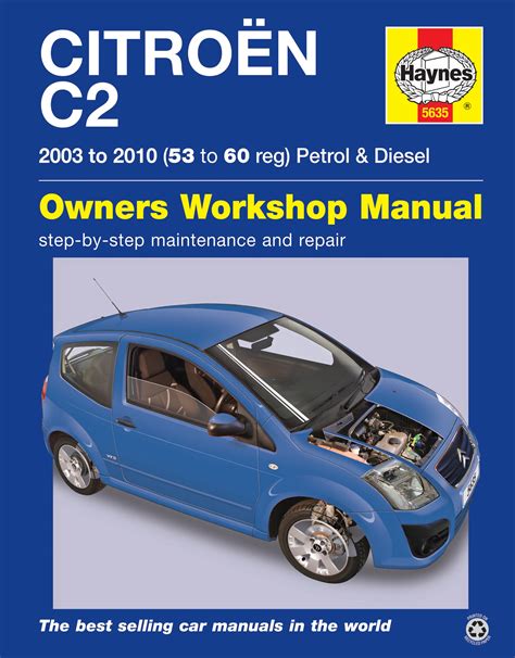 Workshop manual for citroen c2 diesel. - Mechanische arbeiten handarbeitseinheit mechanical works manual labor unit.