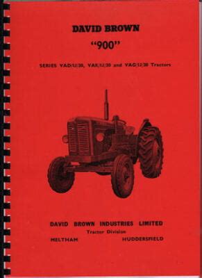 Workshop manual for david brown 900. - Handbook of hazards and disaster risk reduction.