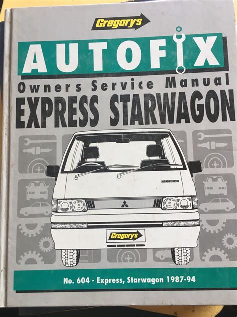 Workshop manual for mitsubishi starwagon 1992. - Ycws escriba un manual de operación del milenio.