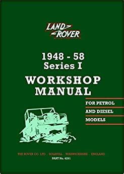 Workshop manual land rover series 1. - Leroi 125 cfm air compressor manual.