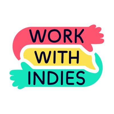 Workwithindies. Work With Indies is a job board and inclusive community supporting careers working for and with indie developers. We're creating a safe and central place for 1. people to find cool jobs in indie games and 2. for indie studios to find talent specifically interested in indie games, away from the crowded AAA job sites. On Discord. Established 2020. 