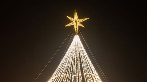 World's tallest Christmas tree structure lights up in southern U.S.