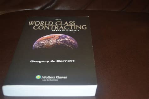 World Class Contracting 4e