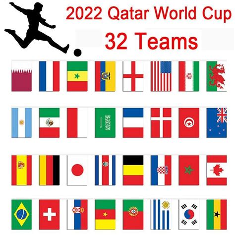 World Cup 2022 Flags Printable
