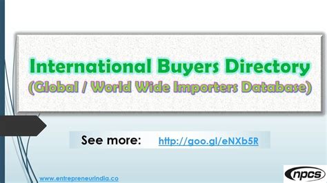 World Directories of Importers - Smartex