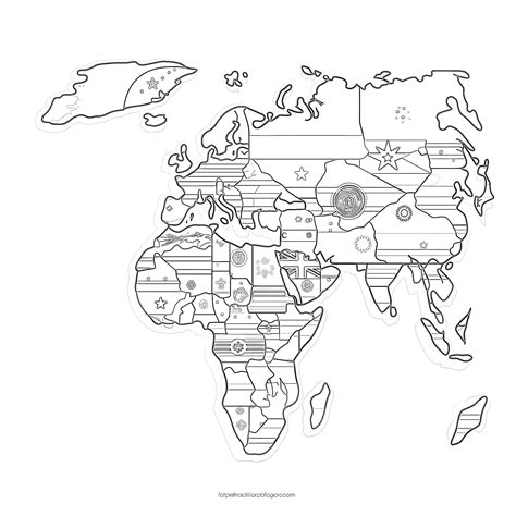 World Flags Coloring Book