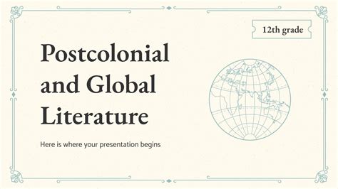 World Literature Contemporary Postcolonial And Post Imperial Literatures