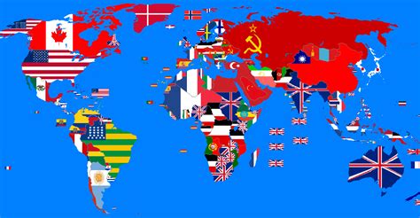 World Map After Ww2 Zip Code Map