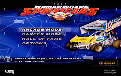 World Of Outlaws Sprint Cars Game Complete Sony PS2 …