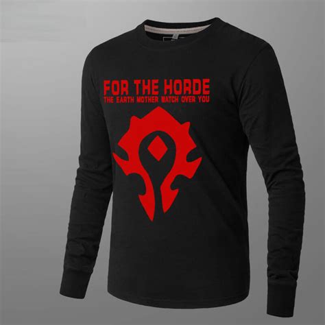 World Of Warcraft Horde Logo Mens Shirt Size Small Tshirt ... - eBay