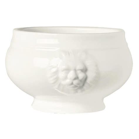 World Tableware LH-15 15 oz Lions Head Soup Bowl - Porcelain, …