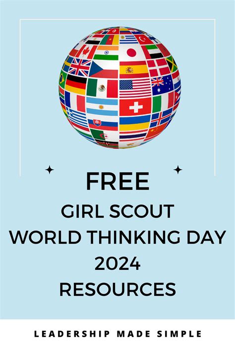 World Thinking Day Award Activity DBJ Girl Scouts