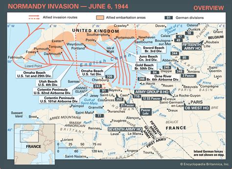 World War II (1939–1945): The Allied Invasion of France